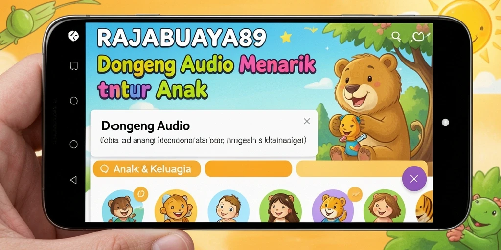 Tampilan antarmuka aplikasi RAJABUAYA89 yang menarik dan interaktif.