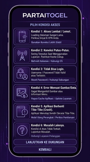 Tampilan link alternatif partaitogel
